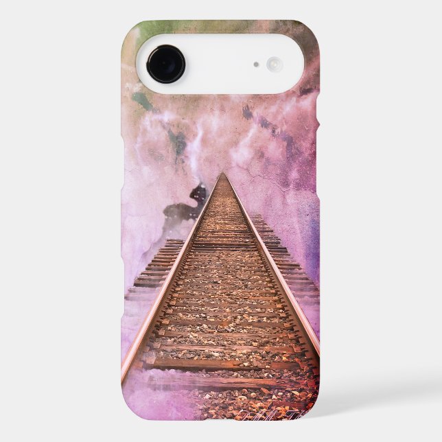 A journey less traveled phone case.  Case-Mate iPhone case (Back)