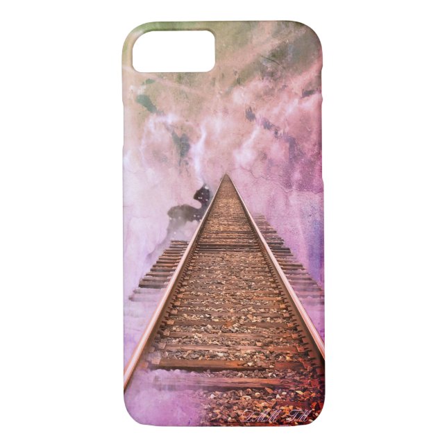 A journey less traveled phone case.  Case-Mate iPhone case (Back)