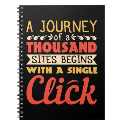 A Journey Of A Thousand Sites Begins With A Click Notebook