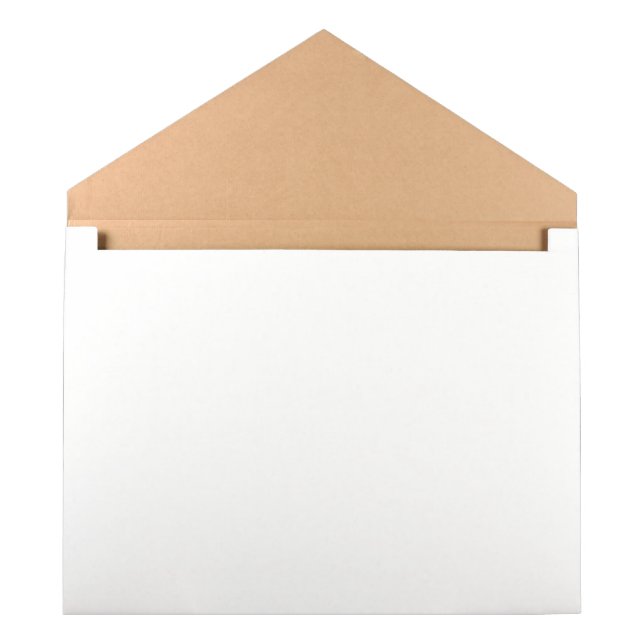 A Journey of Love: Cute and Elegant Wedding Art Card (Envelope (Open))