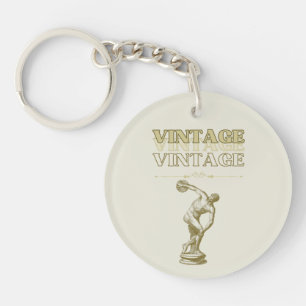 A Journey through Vintage Aesthetic Keychain