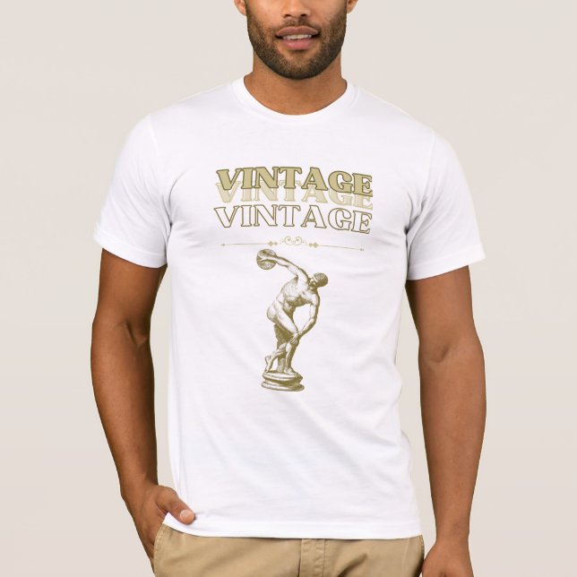A Journey through Vintage Aesthetic T-Shirt (Front)
