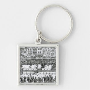 A Jousting Scene Keychain