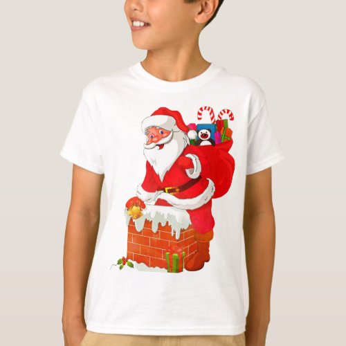  A Joyful and kid_friendly Christmas t_shirts  T_Shirt