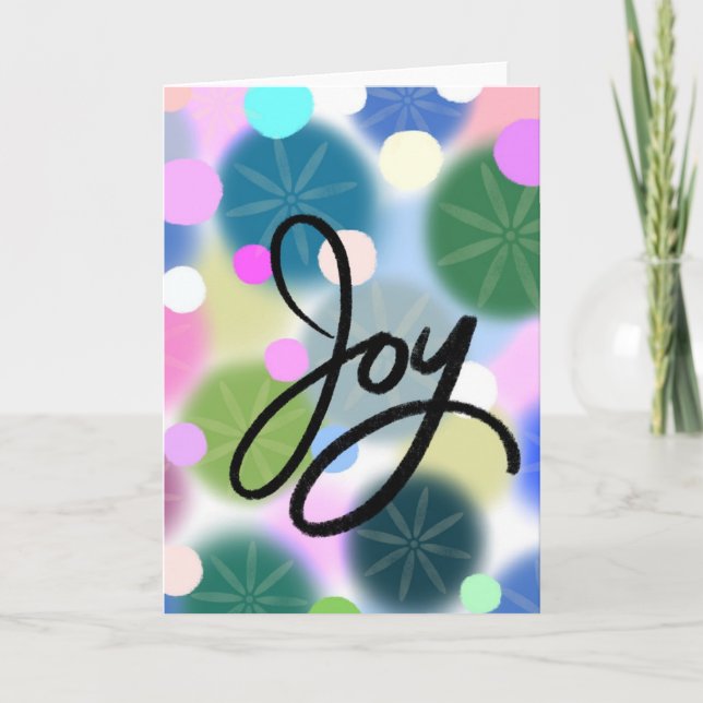 A Joyful Heart Holiday Card (Front)
