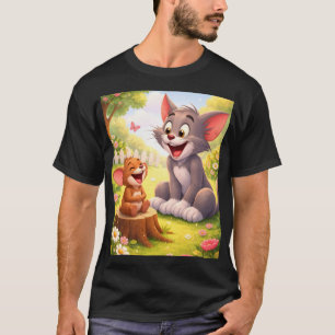 A Joyful Pause in the Garden T-Shirt