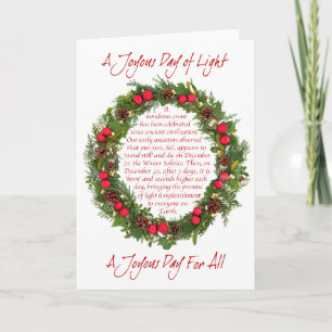 A JOYOUS DAY - CARD