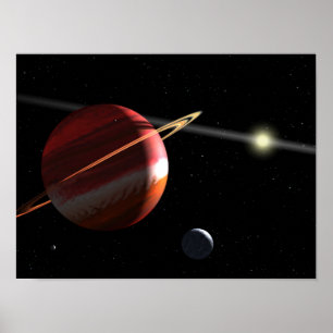 A Jupiter-mass planet orbiting the nearby star Poster