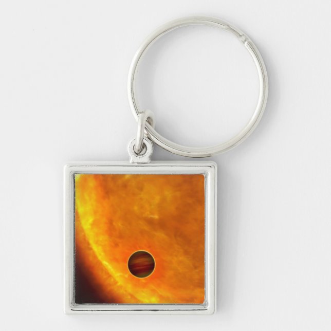 A Jupiter-sized planet Keychain (Front)