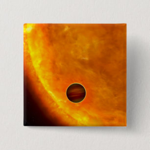A Jupiter-sized planet Pinback Button