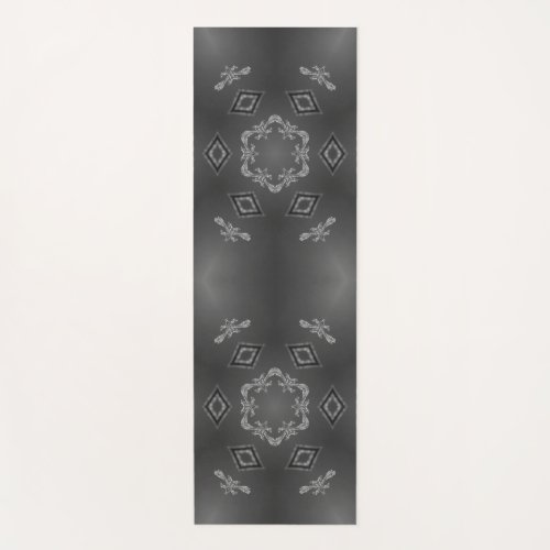 A Kaleidoscope of Delicate Etchings Yoga Mat
