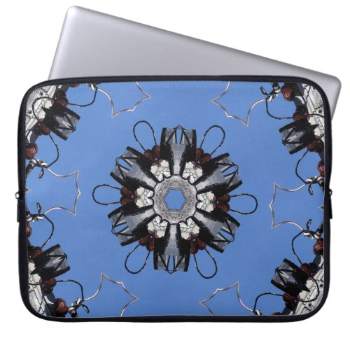 A Kaleidoscope of Wires and Connectors Laptop Sleeve