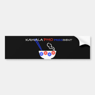 A Kamala Harris Pho President Bumper Sticker Yummy