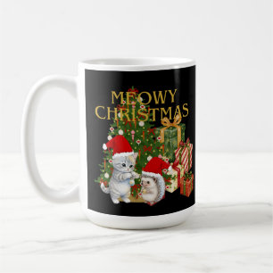 A Kawaii Winter Tale Cozy Hedgehog Coffee Mug