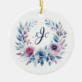 "A Keepsake of Love in Full Bloom" Ornament
