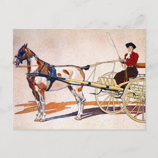 A Kentucky Breaking Cart Postcard (Front)