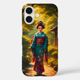 A Kimono's Radiance iPhone 16 Case