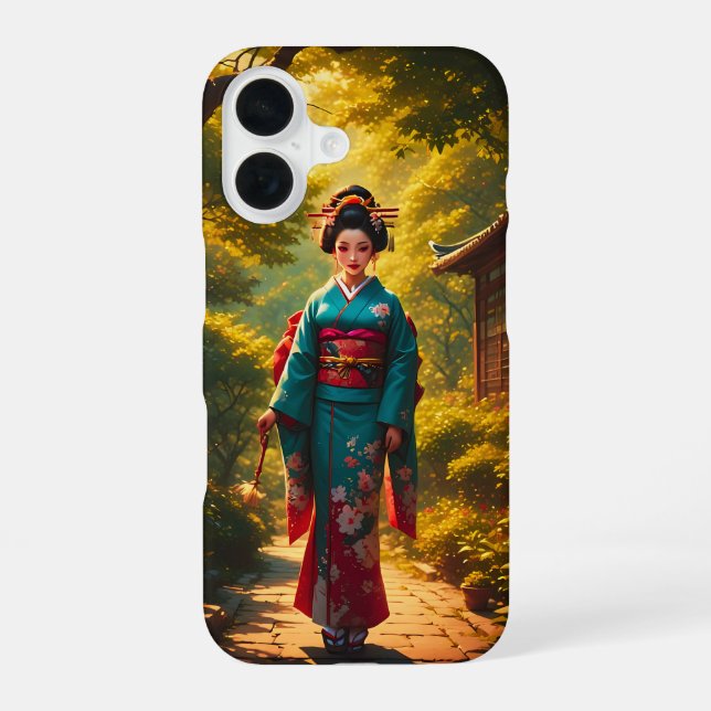 A Kimono's Radiance Iphone Case (Back)