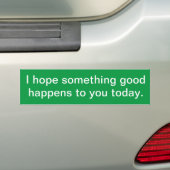 A Kind Bumper Sticker (On Car)