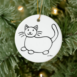 'A Kind Hearted Woman Lives Here' holiday ornament