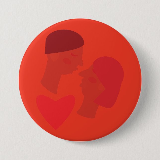 A Kiss Button (Front)