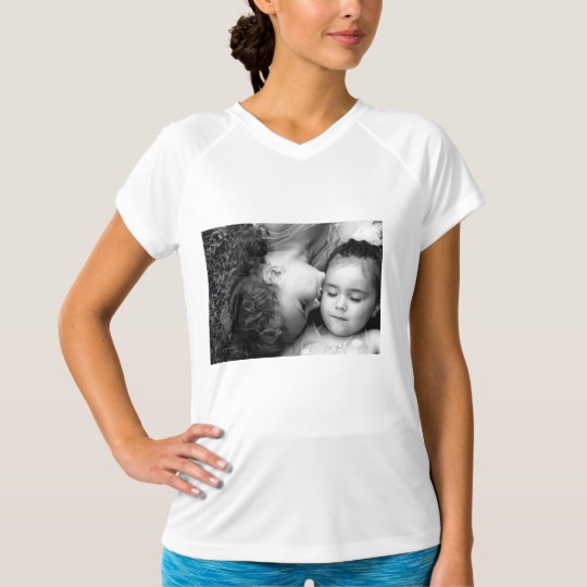 A Kiss For O Women's SportTek V-Neck TShirt