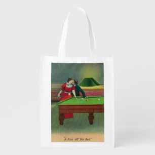 A Kiss off the Red Grocery Bag