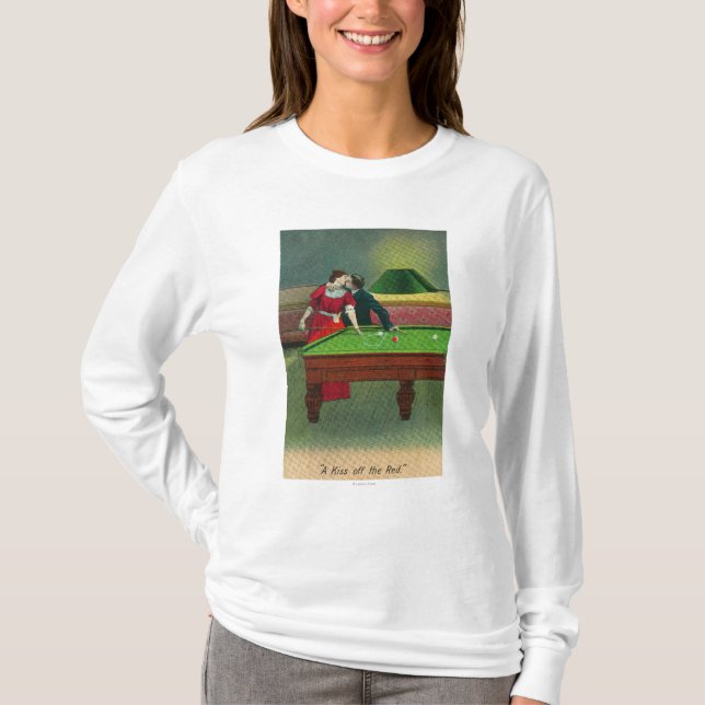 A Kiss off the Red T-Shirt (Front)