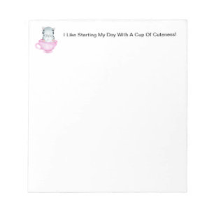 A Kitten Of Cuteness Notepad