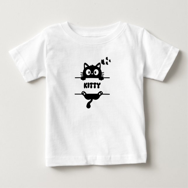 a kitty baby T-Shirt (Front)