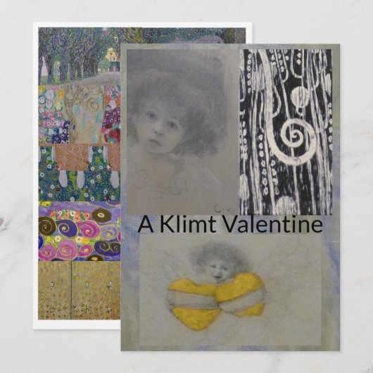A Klimt Valentine (Front/Back)