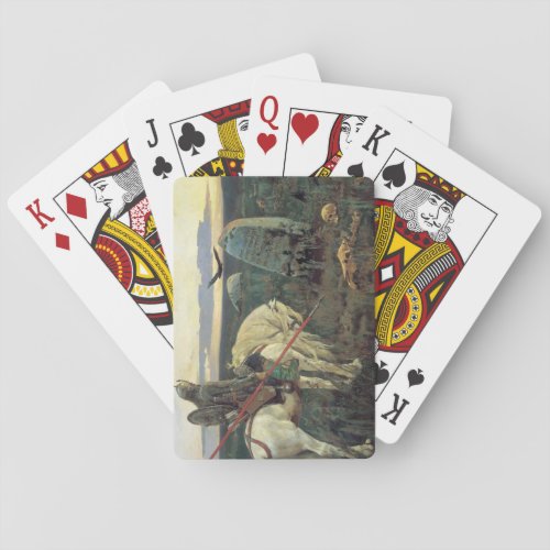 A Knight at the Crossroads Playing Cards