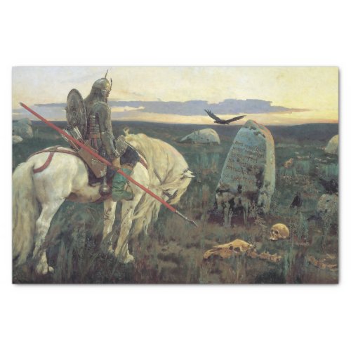 A Knight at the Crossroads Tissue Paper