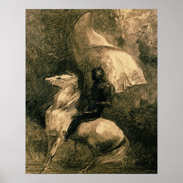 A Knight, c.1885 Poster (Front)