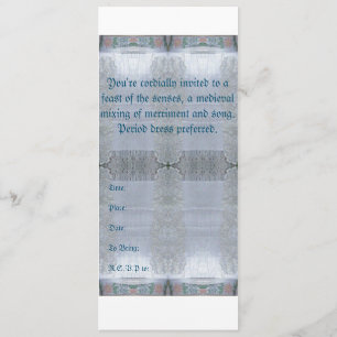 A Knight to Remember - medieval invitations