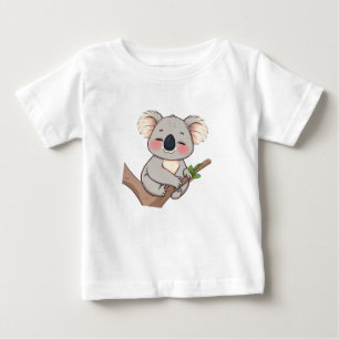 A Koala Clinging to A Tree Branch T-Shirt