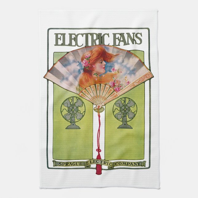 A La Place Clichy Kitchen Towel (Vertical)