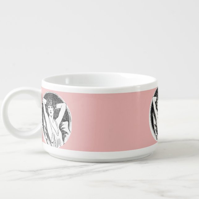 A Ladies Shaving Soap Bowl (Right)