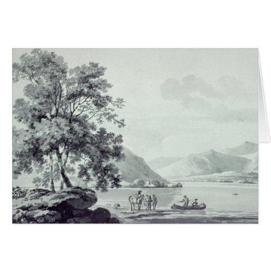 A Lake Scene (Front Horizontal)