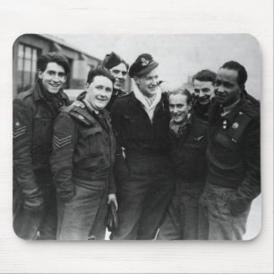 A Lancaster Bomber Crew Mouse Pad