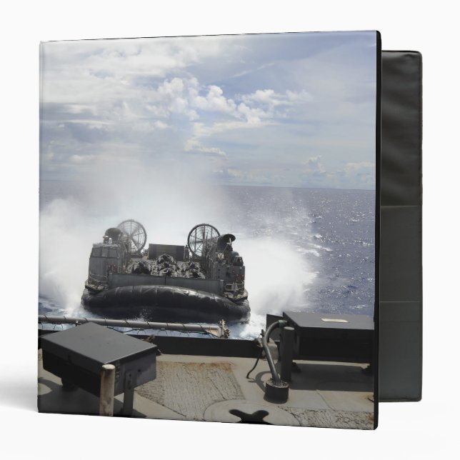 A landing craft air cushion binder (Front/Inside)