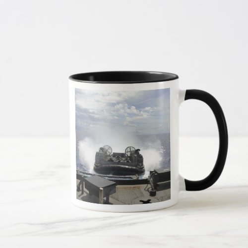 A landing craft air cushion mug