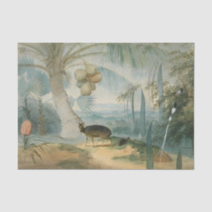 A Landscape in Ceylon by Samuel Daniell Tissue Paper