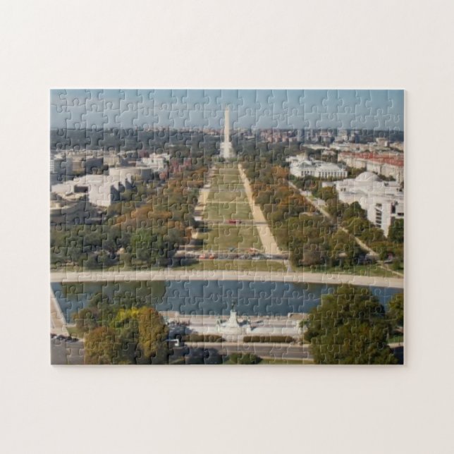 A landscape view of Washington DC Jigsaw Puzzle (Horizontal)