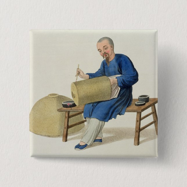 A Lantern Painter, plate 20 from 'The Costume of C Button (Front)