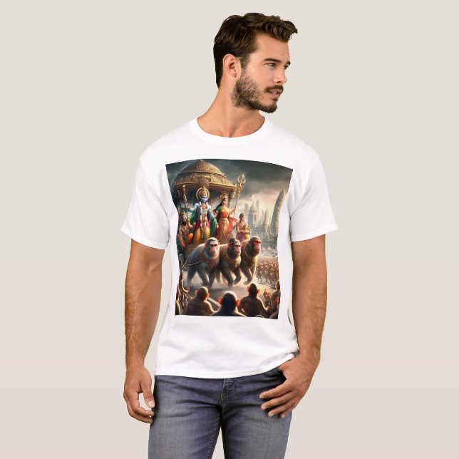 a large group of people are watching a parade of p T-Shirt (Front Full)