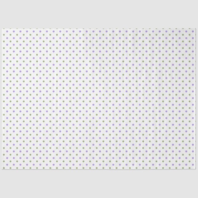 A Lavender Watercolor Series Design 9 Tissue Paper (Front)