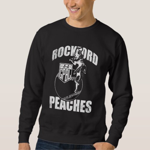 a league of their own rockford peaches Women Baseb Sweatshirt