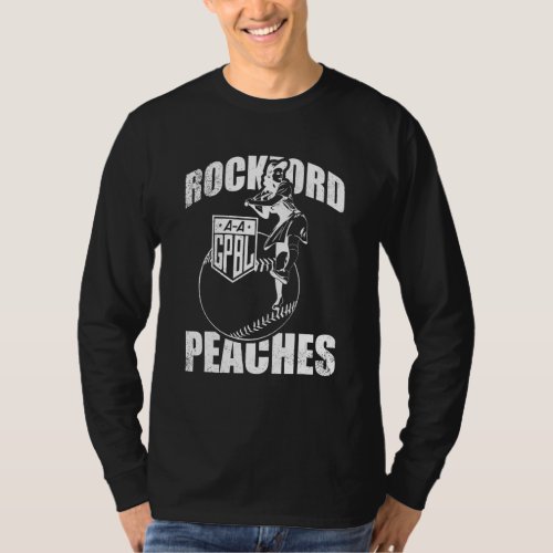 a league of their own rockford peaches Women Baseb T_Shirt