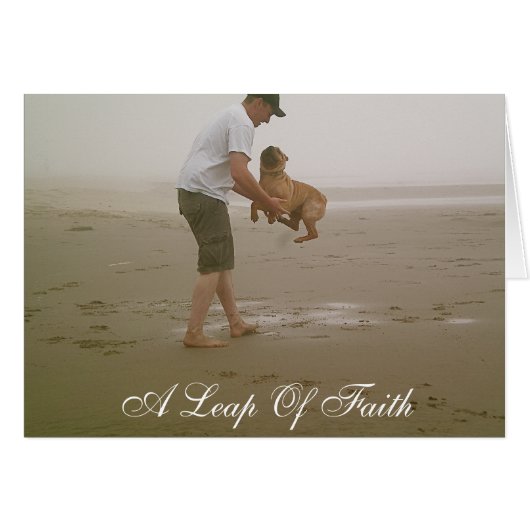 A Leap Of Faith Cards (Front Horizontal)